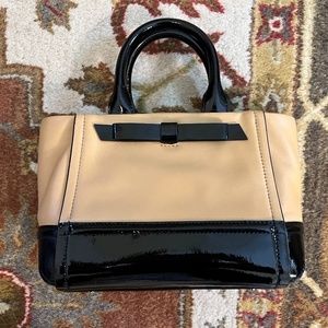 Kate Spade Black and Tan Leather Purse Never Carried
